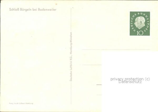 Badenweiler Schloss Bürgeln Fliegeraufnahme – Bild 2