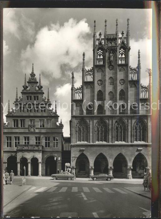 Muenster Westfalen Rathaus Stadtweinhaus