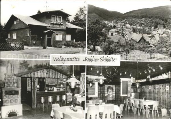 Ruhla Waldgaststätte Ruhlaer Skihütte