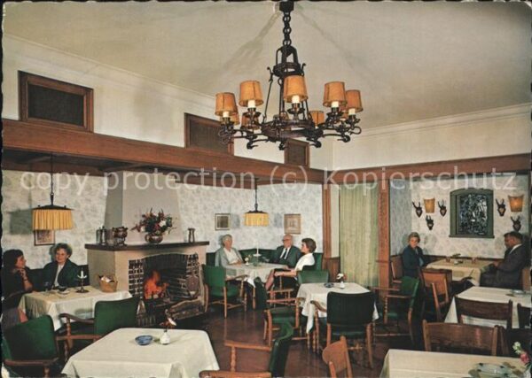 Oberkirchen Sauerland Berghotel Hoher Knochen Gastraum