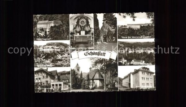 Schoenstatt Vallendar Kirche Haus Regina Sonnenau Marienschwe