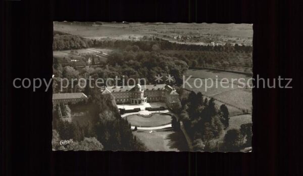 Bad Hermannsborn Fliegeraufnahme Park Klinik