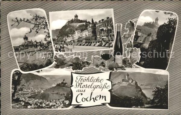 Cochem Mosel mit Reichsburg Wein Die Perle der Mosel