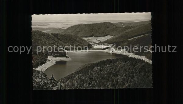 Bad Lauterberg Blick vom Jagdkopf Odertalsperre Stause