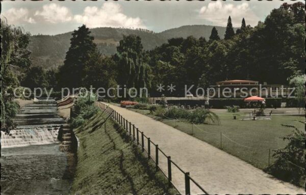 Baden-Baden Kleingolf an der Oos Promenade