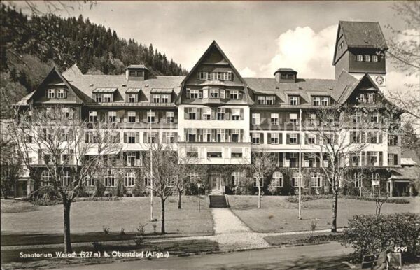 Oberstdorf Sanatorium Wasach