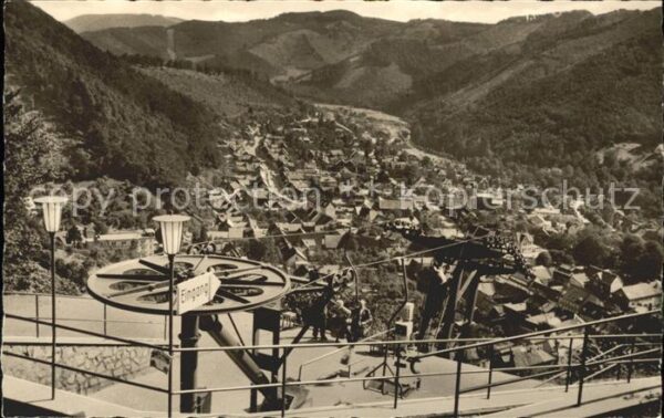 Bad Lauterberg Burgseilbahn Panorama Kneipp Heilbad