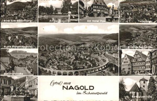 Nagold Schlossberg Hotel Post Turmstrasse Rath