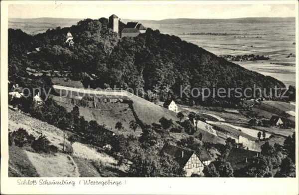 Balduinstein Schloss Schaumburg im Wesergebirge