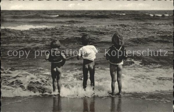 Sahlenburg Saisoneröffnung Kinder am Strand Nordse