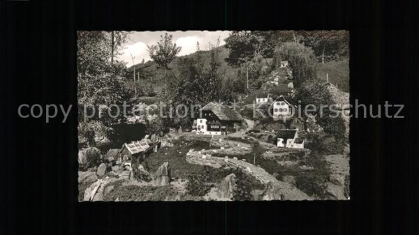 Simonswald Schwarzwald Miniatur im Märchengarten E
