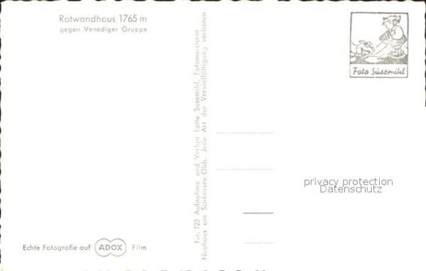 Schliersee Rotwandhaus Berghütte gegen Venedigergr – Bild 2