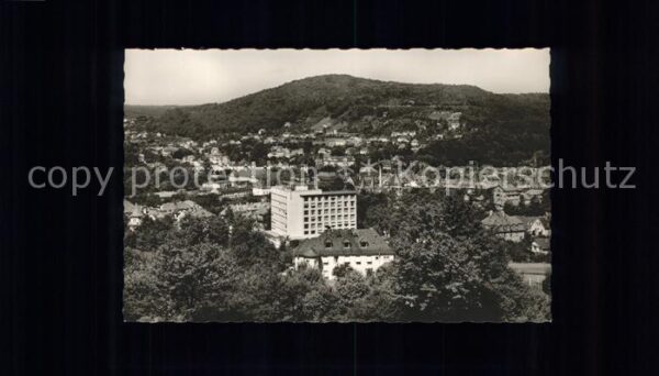Bad Kissingen Blick über die Stadt