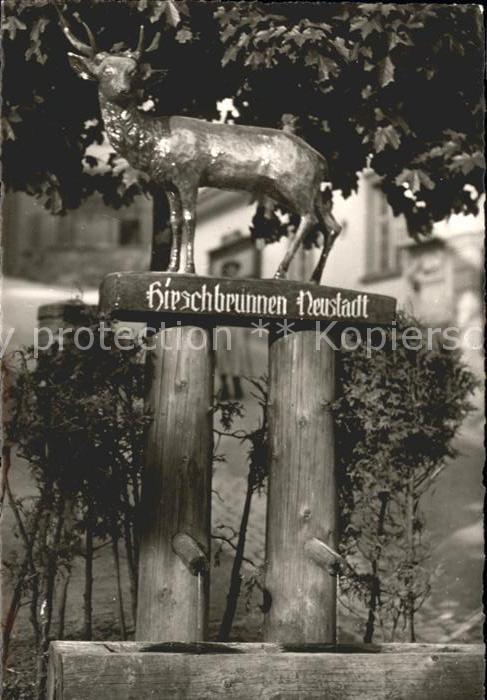 Neustadt Titisee Hirschbrunnen Höhenluftkurort Kneippbad