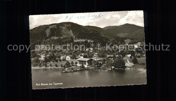 Bad Wiessee am Tegernsee Fliegeraufnahme