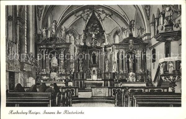 Neviges Velbert Inneres der Klosterkirche