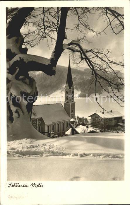 Schliersee Motiv Winterimpressionen