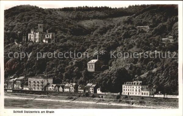 Stolzenfels Schloss Stolzenfels am Rhein