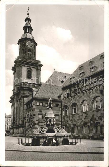 Worms Dreifaltigkeitskirche und Siegfriedbrun