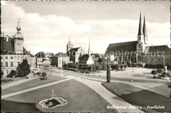 Altoetting Kapellplatz Kirche Wallfahrtsort