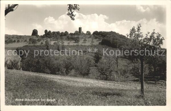 Salach Burg Ruine Staufeneck