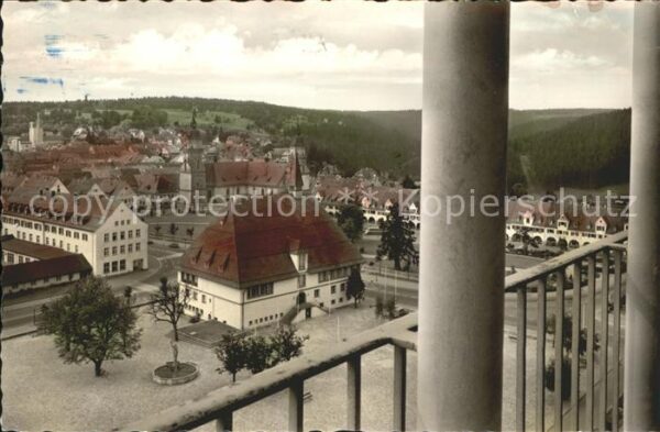 Freudenstadt Marktplatz Höhenluftkurort Schwarzwald