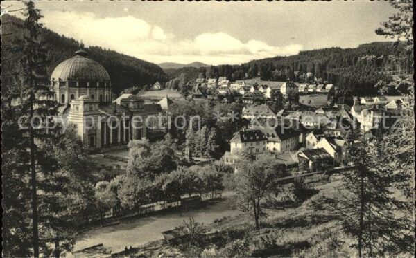 St Blasien Teilansicht mit Dom