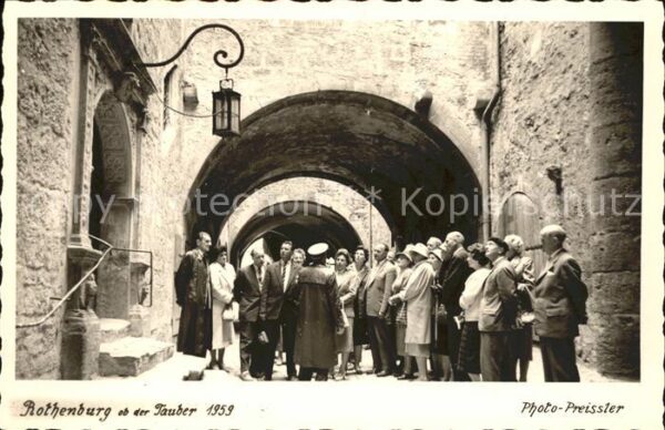 Rothenburg Tauber Reisegruppe Stadtführung