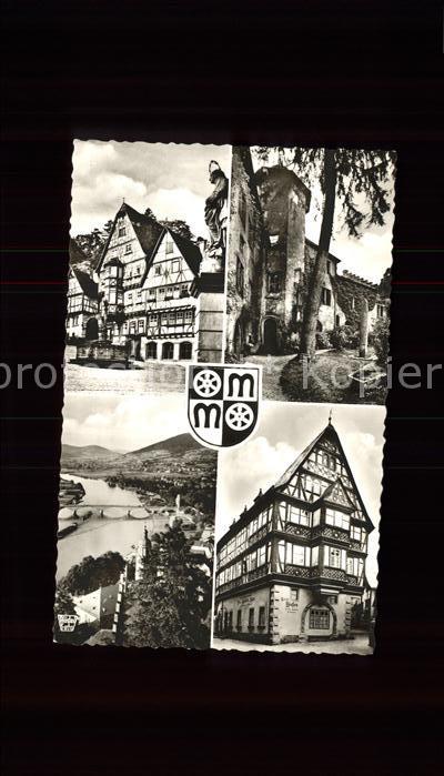 Miltenberg Main Historischer Marktplatz Brunnen Hotel F