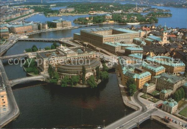 Stockholm Reichstagsgebäude Königliches Schloss D