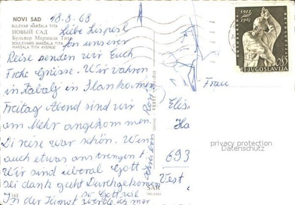 Novi Sad Bulevar Marsala Tita Boulevard – Bild 2