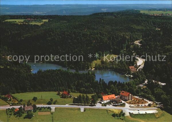 Kaisersbach Welzheim Ebnisee Stausee Fliegeraufnahme