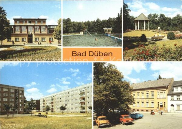 Bad Dueben Eisenmoorbad Waldbad Hammermühle Park N