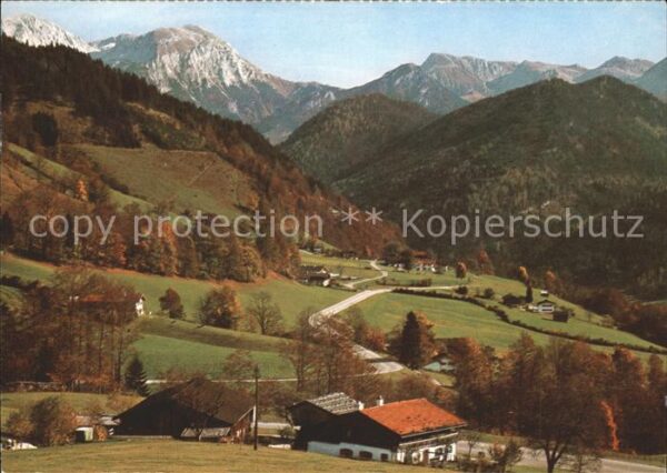 Berchtesgaden im Berchtesgadener Land
