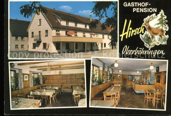Oberboehringen Gasthof Pension Hirsch