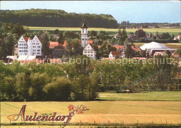 Aulendorf Ortsansicht mit Kirche Kneippkurort