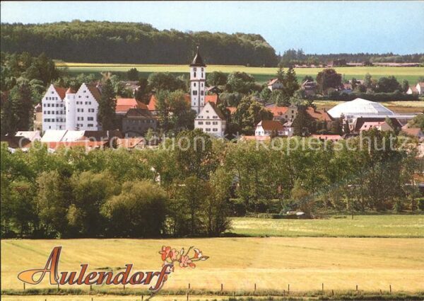 Aulendorf Ortsansicht mit Kirche Kneippkurort