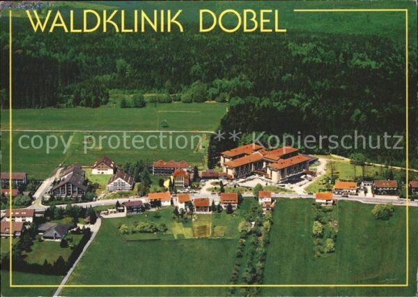 Dobel Schwarzwald Waldklinik Krankenhaus Fliegeraufnahme