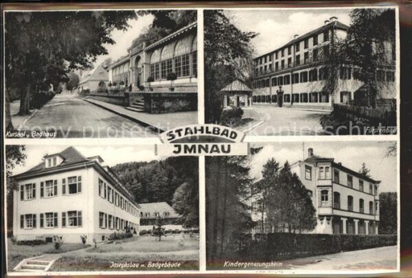 Bad Imnau Kursaal Badhaus Fürstenbau Kindergenesu