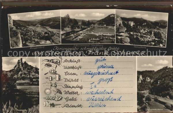 Streitberg Oberfranken Muggendorf Burgruine Neideck Gössweinst