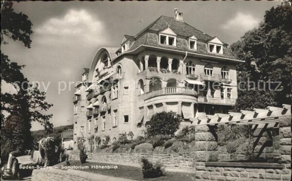 Baden-Baden Sanatorium Höhenblick