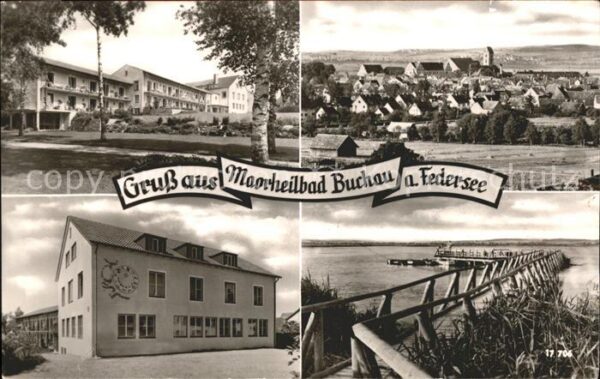 Bad Buchau Federsee Kurhaus Moorheilbad Steg