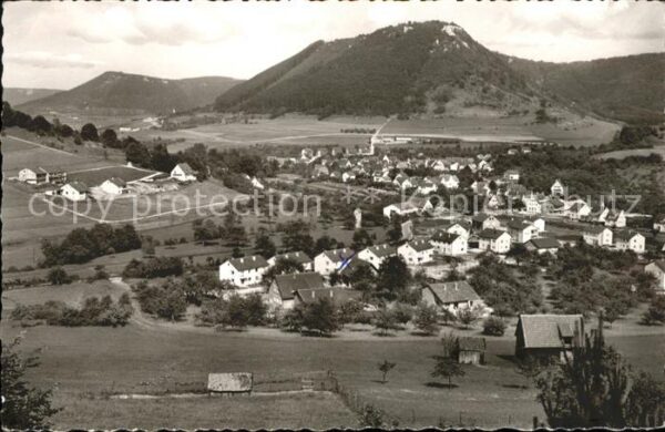 Bad Ditzenbach Blick auf Oberbergfelsen