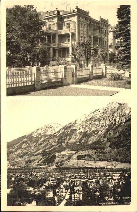 Bad Reichenhall Teilansicht mit Zwiesel und Staufen Vil