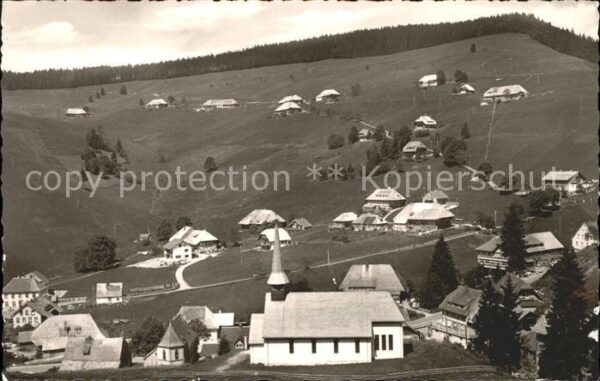 Muggenbrunn Gesamtansicht Luftkurort und Winterspor