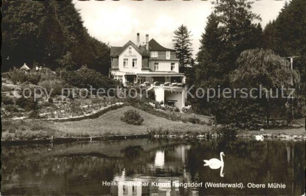 Rengsdorf Hotel Obere Mühle Schwanenteich Westerw
