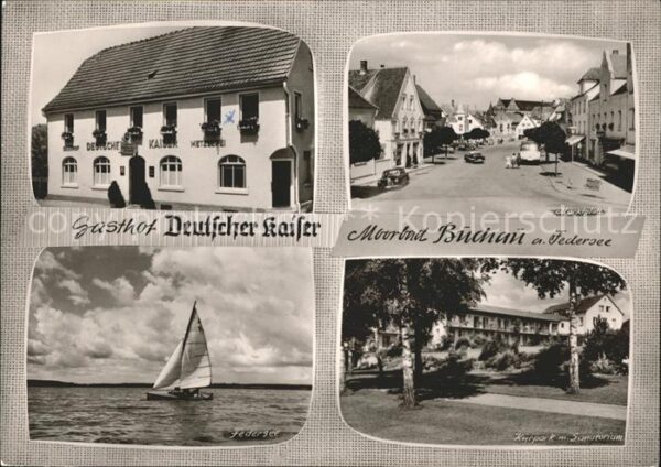 Bad Buchau Federsee Gasthof Deutscher Kaiser Moorbad Marktp