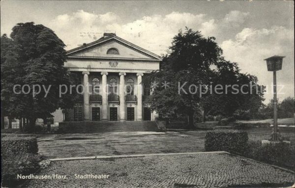 Nordhausen Thueringen Stadttheater
