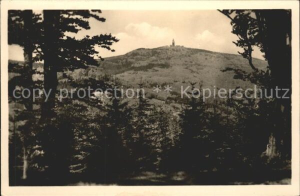 Grosser Inselsberg Blick zum Gr Inselsberg