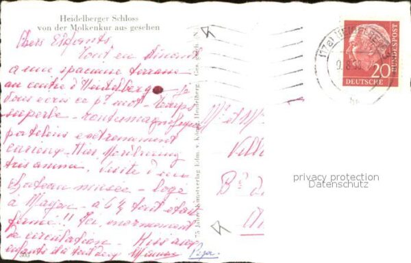 Heidelberg Neckar Heidelberger Schloss – Bild 2